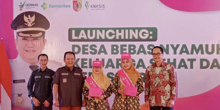 Tekan Penyebaran  DBD Chikungunya, Pemkab Jember Gandeng Sari Enesis Group Luncurkan Desa Bebas Nyamuk