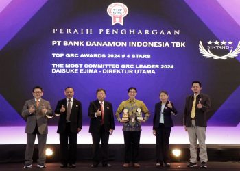 Danamon Menerima Dua Penghargaan pada Ajang Tahunan TOP GRC Awards 2024