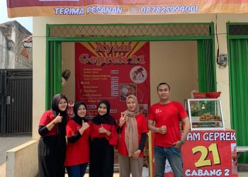 Alumni Wirausaha Baru Depok Dari Krukut, Kini Cabang Ayam Gepreknya Sudah Puluhan Cabang