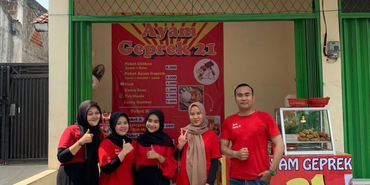 Alumni Wirausaha Baru Depok Dari Krukut, Kini  Cabang Ayam Gepreknya Sudah Puluhan Cabang