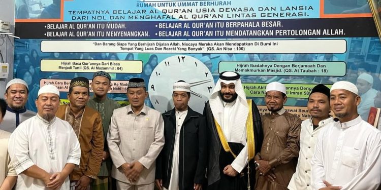 Berkah, Kantor UMKM An-Naba (Maduqu2) di Kunjungi Salah Satu Imam Masjidil Haram Mekkah