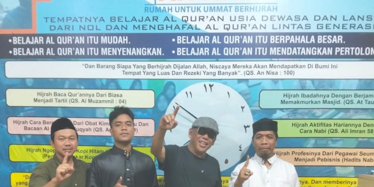 Kunjungi Rumah Qur’an Annaba, Prof.Eggy Apresiasi Peningkatan Literasi Al Qur’an Demi Indonesia Bertaqwa