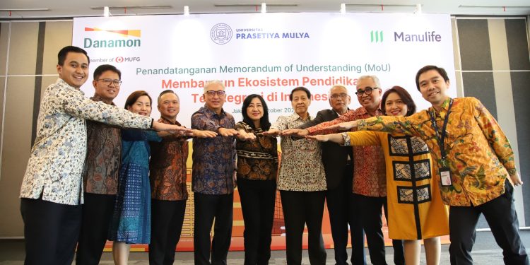 Danamon, Manulife Indonesia dan Universitas Prasetiya Mulya Berkolaborasi Hadirkan Prasmul EduWealth
