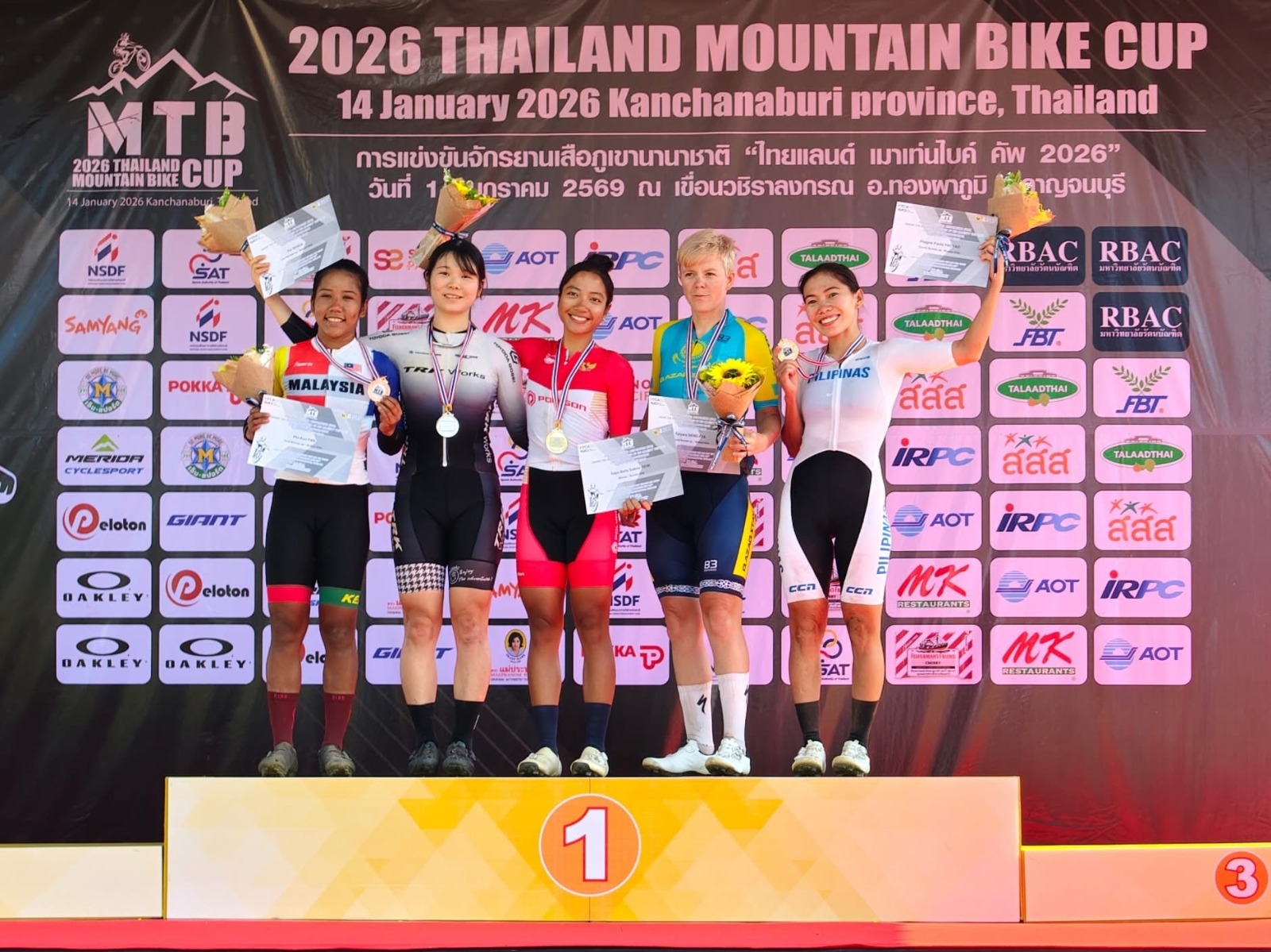 Atlet Balap Sepeda Indonesia Asal Bali Meraih Medali Emas Thailand Mountain Bike Cup XCO