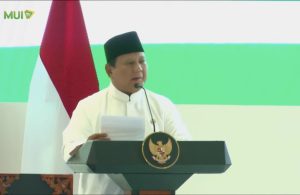 Prabowo Apresiasi MUI Atas Dukunganya Memimpin Indonesia