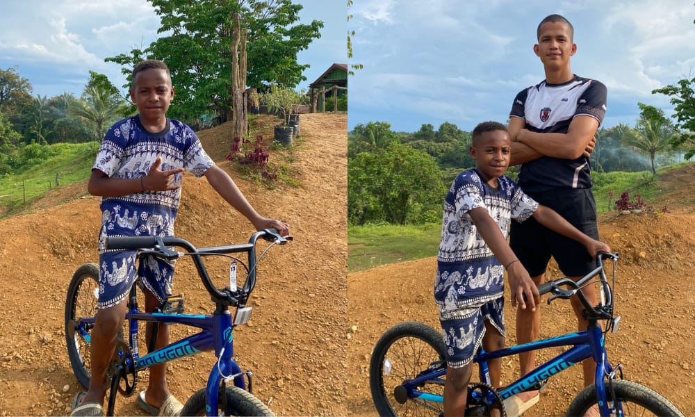 Tunda Impian Punya Sepeda, Anak Merauke ini Pilih Berikan Tabungannya untuk Korban Bencana