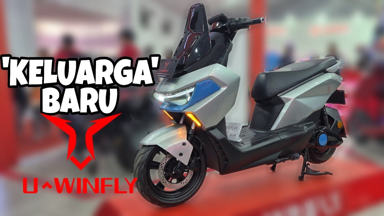 Uwinfly M110G Resmi Meluncur: Motor Listrik 3000 Watt Rp13,99 Juta dengan Fitur Smart App, Fast Swap Baterai, dan Performa Ngebut