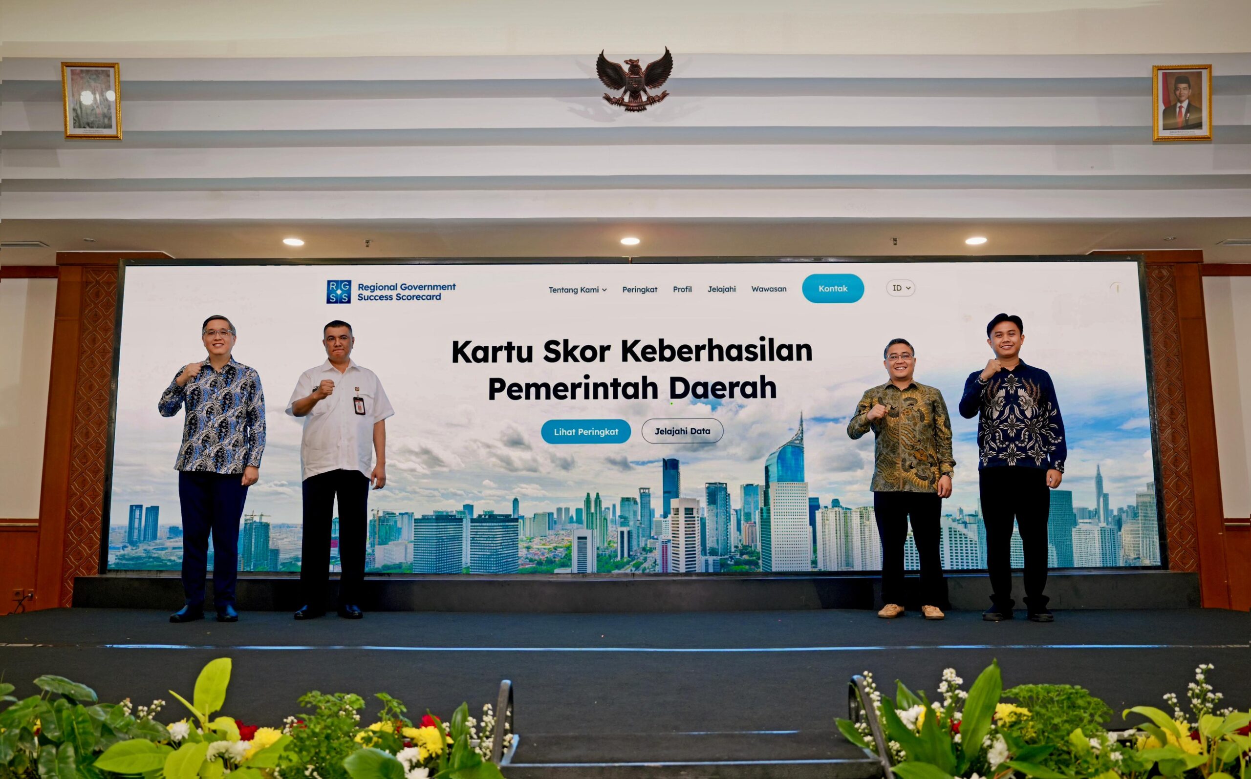 Peluncuran  Kartu Skor Keberhasilan Pemerintah Daerah untuk Indonesia