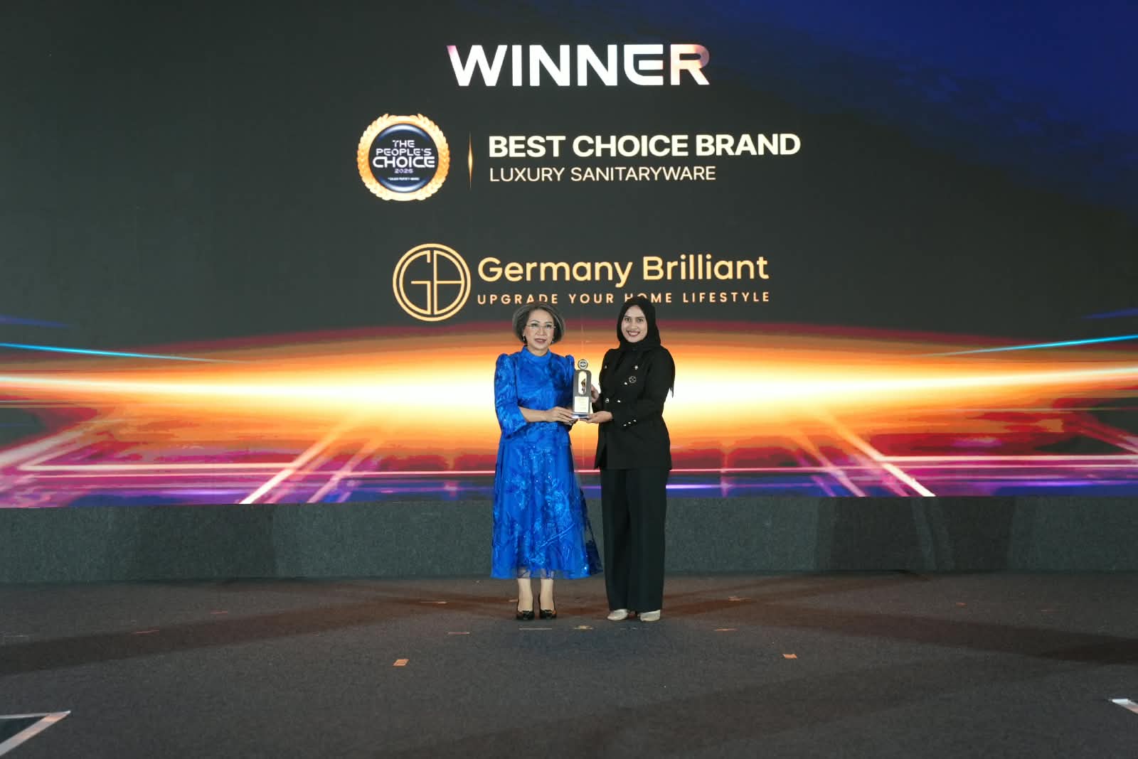 Germany Brilliant Raih The People’s Choice Award, Tegaskan Komitmen Hadirkan Produk Sanitaryware Berkualitas dan Berdesain Elegan
