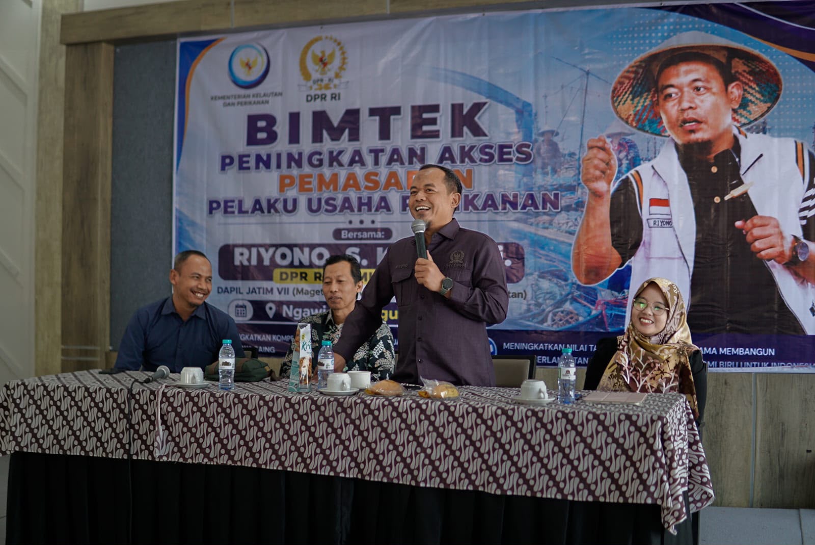 Riyono Caping : Pengolahan Ikan Untuk Ibu – Ibu Magetan Percepat Budaya Gemarikan